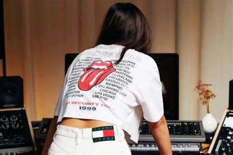 Tommy Hilfiger Revisits Tour Merch Made for The .